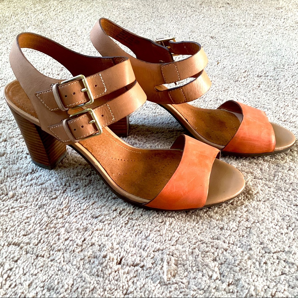 Clarks Shira Danika block heel sandals